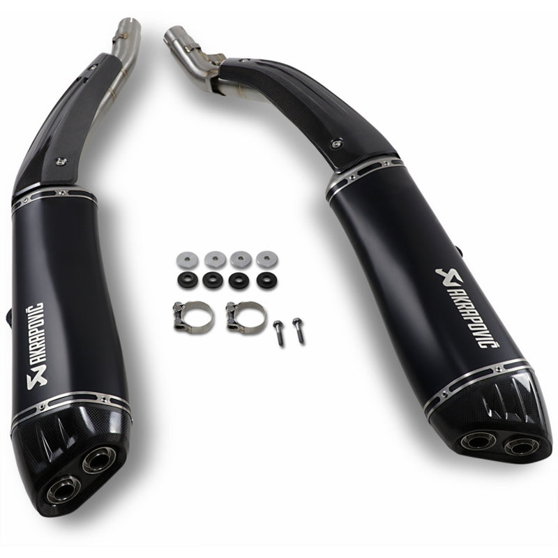 Akrapovic Slip-On Line Muffler - S-B16SO3-HRAATBL BMW 1600 / Grand America / K1600B 2017-2020