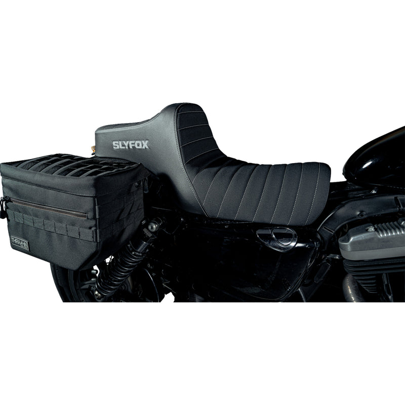 Slyfox Highnoon Seat - 4709B-SlyFox For Harley Sportster 2004-2022