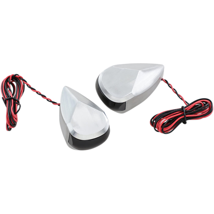 ALLOY ART 2020-1727 MRL-2R Multi-Replacement LED Marker/Signal Lights Turn Signal - Raw - Smoke/Red