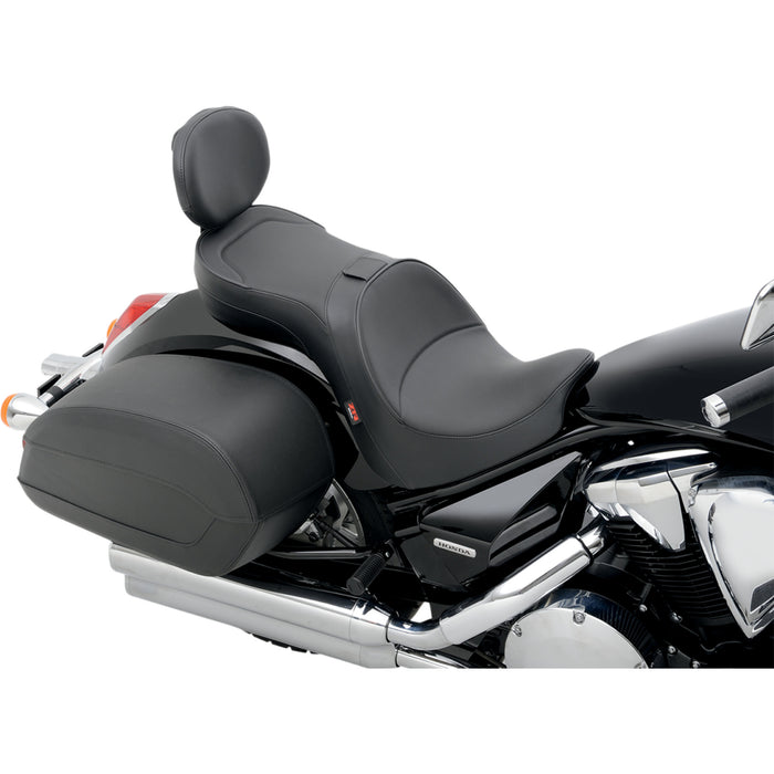 Z1R 0810-1713 Low-Profile Touring Seat With EZ Glide II™ Backrest Option Double Bucket Seat - Backrest - Mild - VT1300
