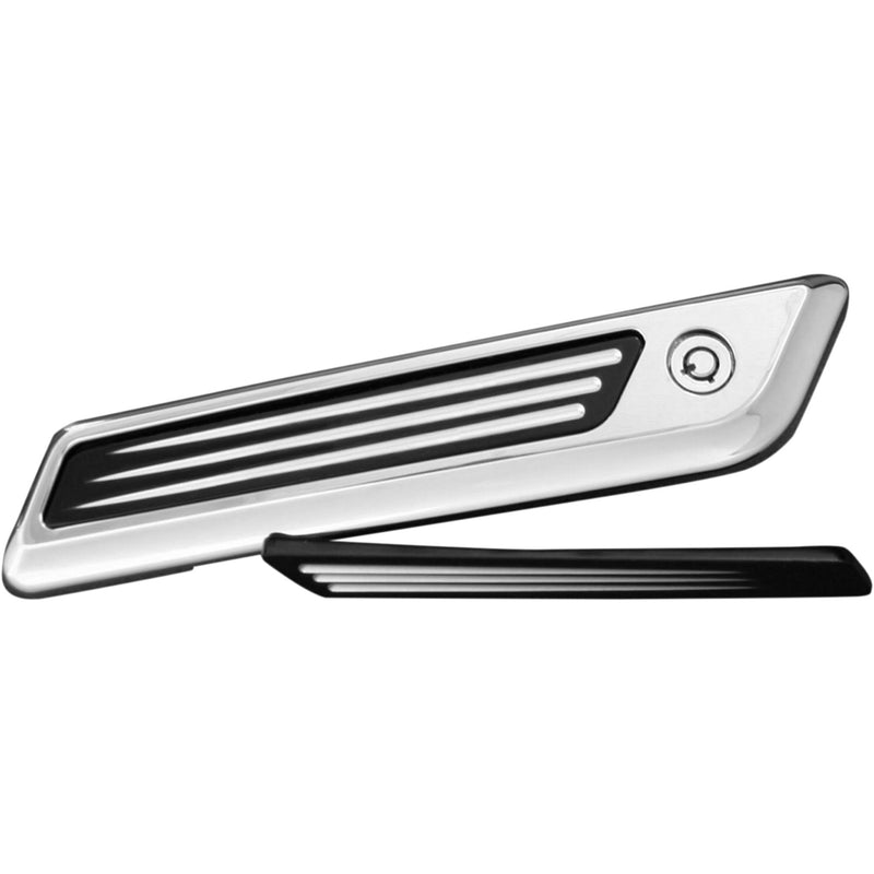 Accutronix Hinge Cover - BLI14-SBN For Harley Touring 2014-2026