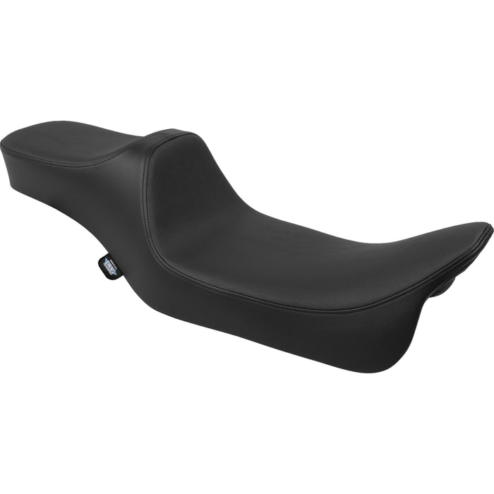 DRAG SPECIALTIES 0801-1923 Extended Reach Predator III Seat - Double Diamond - Black - FLH/FLT '08-'24