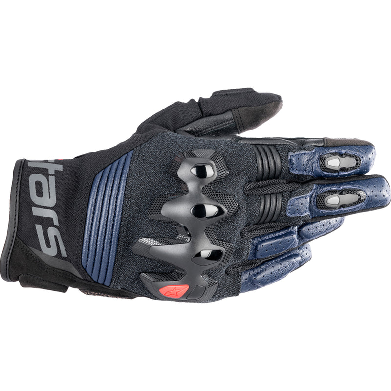 ALPINESTARS Halo Leather Gloves Dark - Blue/Black