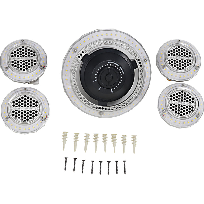 RISK RACING 3850-0513 00194 Multi-Point Illumination Motion Ceiling Light Ceiling Light - Motion - 7500 Lumens - Multi-Point Illumination