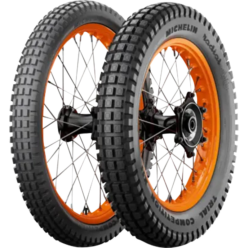 MICHELIN 0314-0020 06214 Trial Competition Tire Tire - Trial Competition - Front - 2.75-21 - 45M