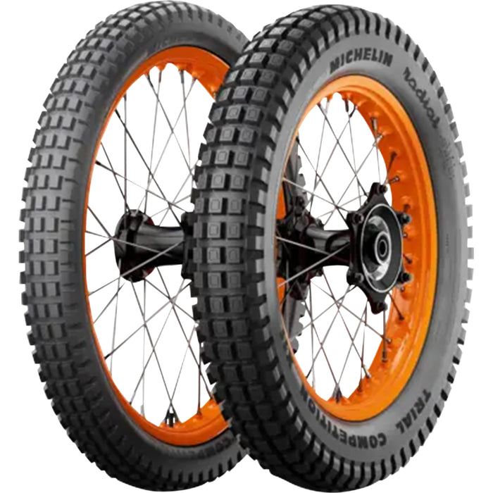 MICHELIN 0315-0027 14930 Trial Competition Tire Tire - Trial Competition - Rear - 4.00-18 - 64M