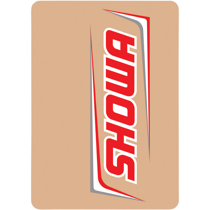 D'COR VISUALS 4320-2295 40-80-115 Upper Fork Decal showa - red/white