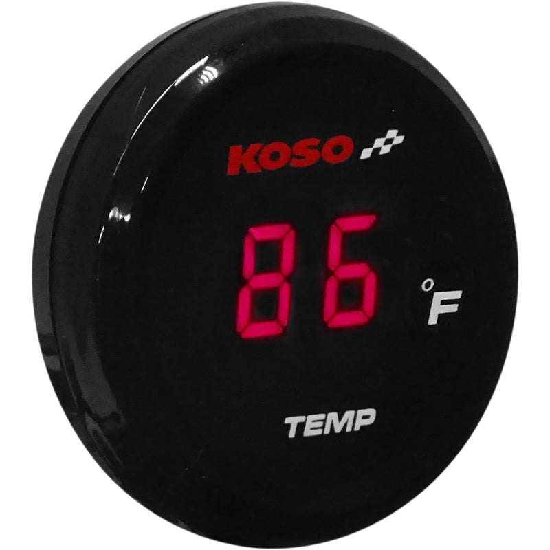KOSO NORTH AMERICA 2212-0741 BA067R12 I-Gear Thermometer red digits