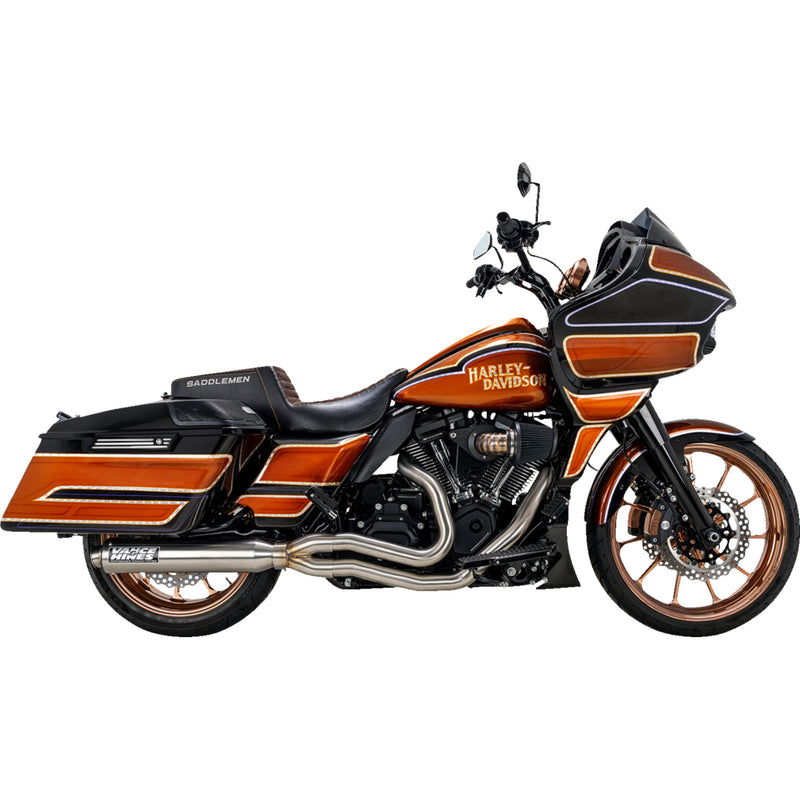 Vance & Hines Supersport 2-Into-1 Exhaust System - 27345 For Harley Touring 2017-2026
