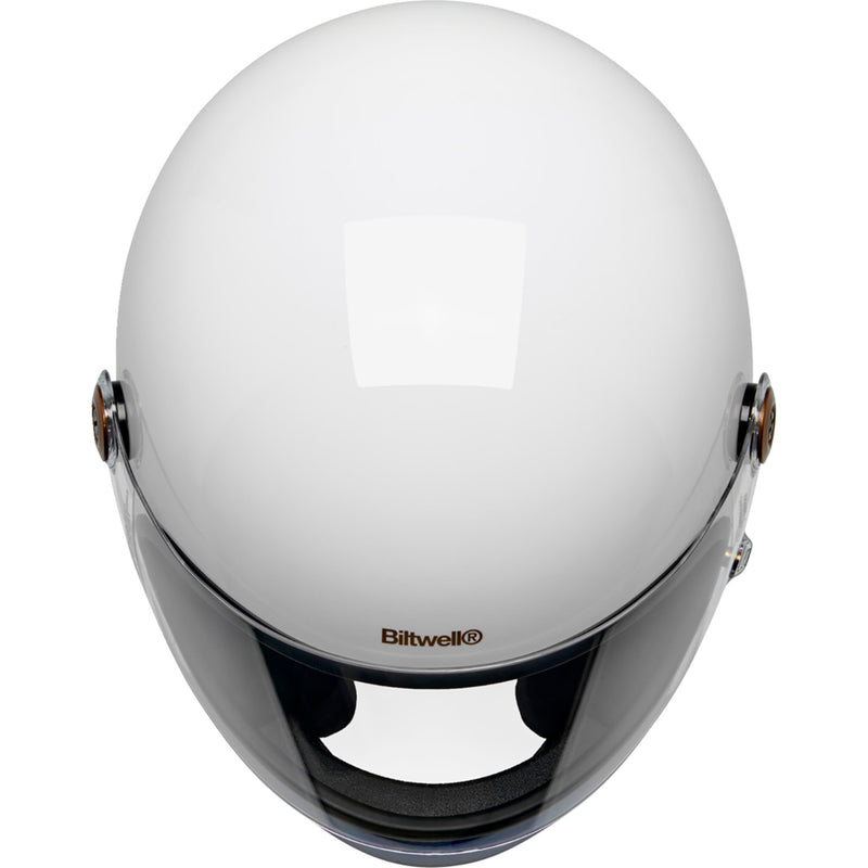 BILTWELL Gringo S Apex Helmet - White/Red/Blue