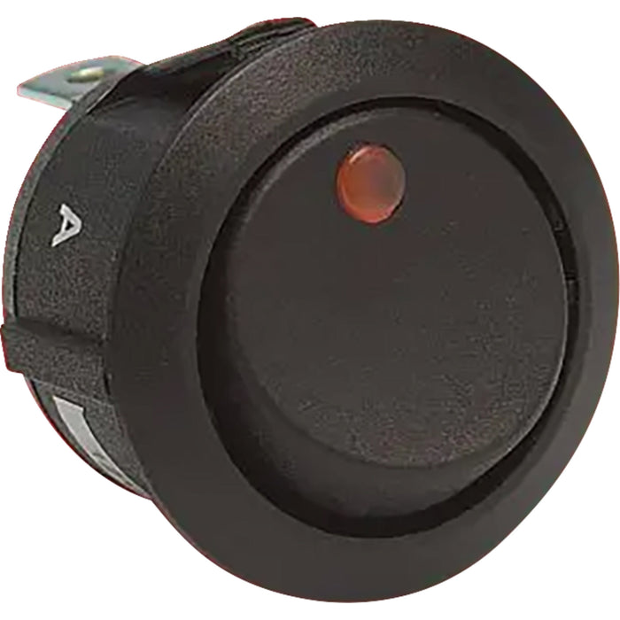 SHOW CHROME 2050-0511 16-28 Illuminated Switch amber - round