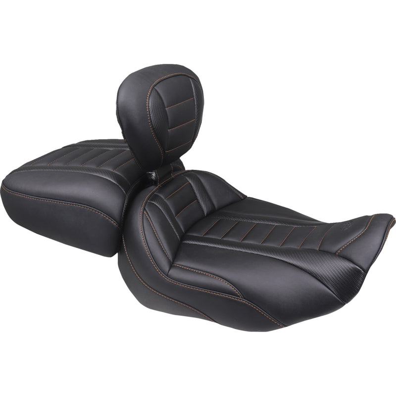 Mustang Wide Seat - 88420MO For Harley Touring 2023-2026