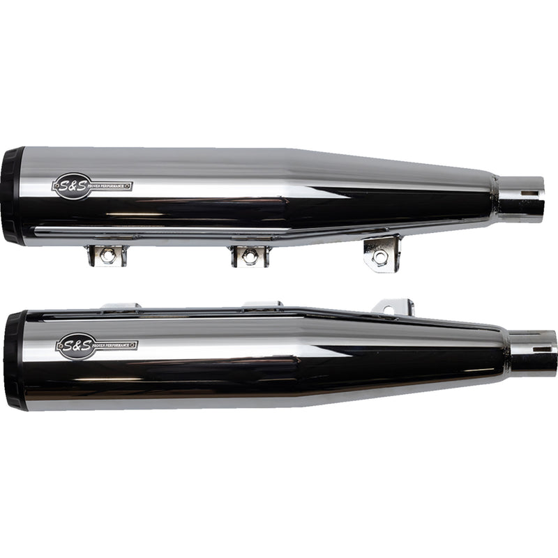 S&s Cycle Grand National Muffler - 4110-156-R For Indian Scout 2019-2023