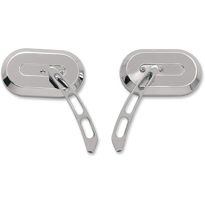 DRAG SPECIALTIES 1901-6233 Large Oval Mirror Right Oval Mirror