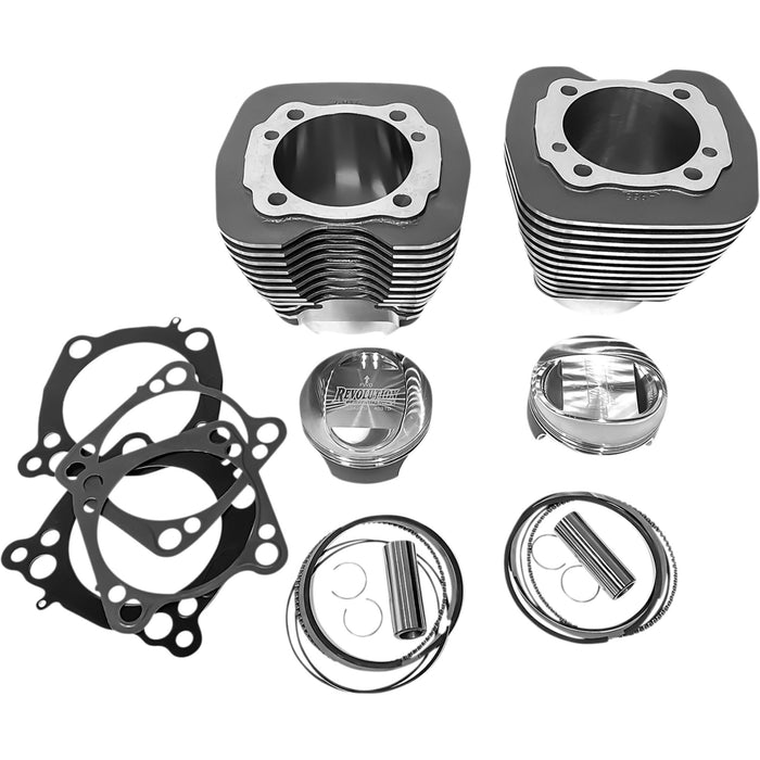REVOLUTION PERFORMANCE, LLC 0931-1043 RP201-171WG Cylinder Kit 117" - granite/highlighted fins