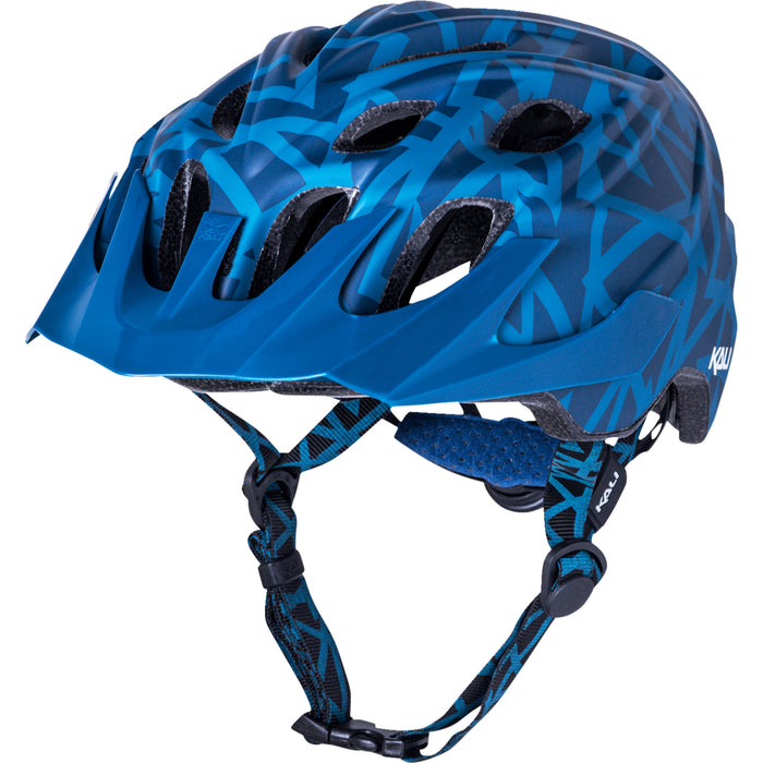 KALI 0151-0350 0221421122 Youth Chakra Plus Pyramid Bicycle Helmet Youth Chakra Plus Helmet - Pyramid - Matte Teal