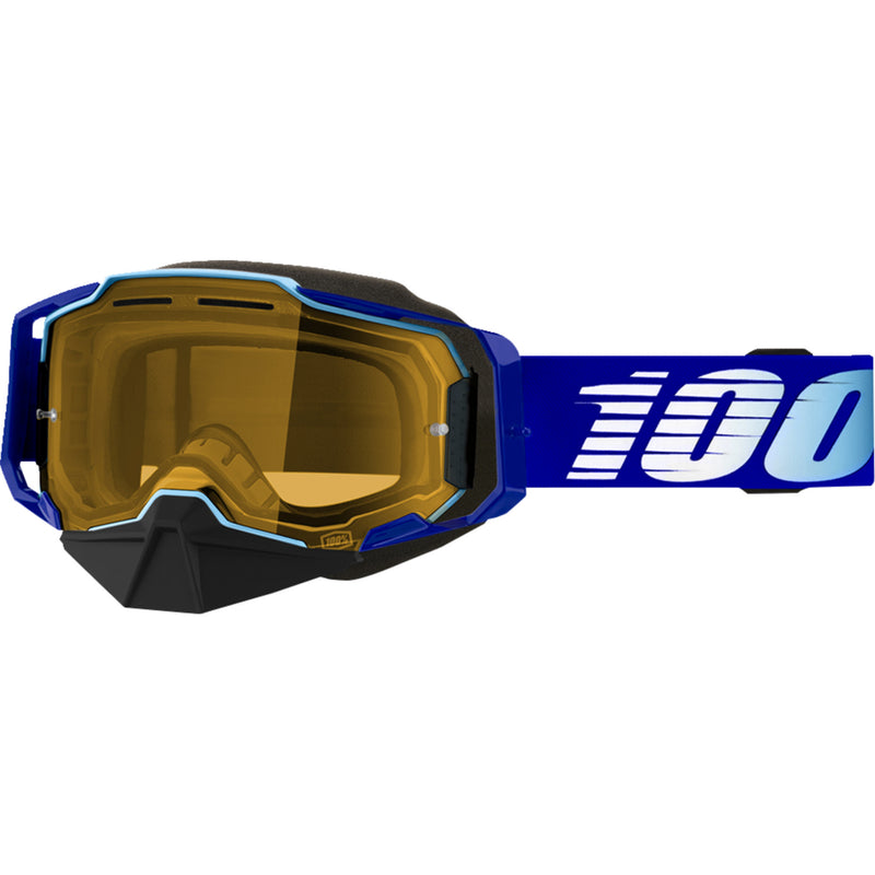 100% Armega Snow Goggle — Yellow Lens