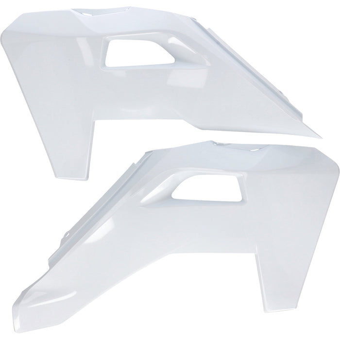 ACERBIS 0520-4182 2986686811 Replacement Radiator Shrouds Radiator Shrouds - '20 OEM White