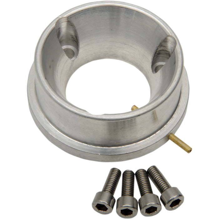 WSM 1013-0028 006-660-01 Carburetor Adapter with oil injection - silver - 38 mm
