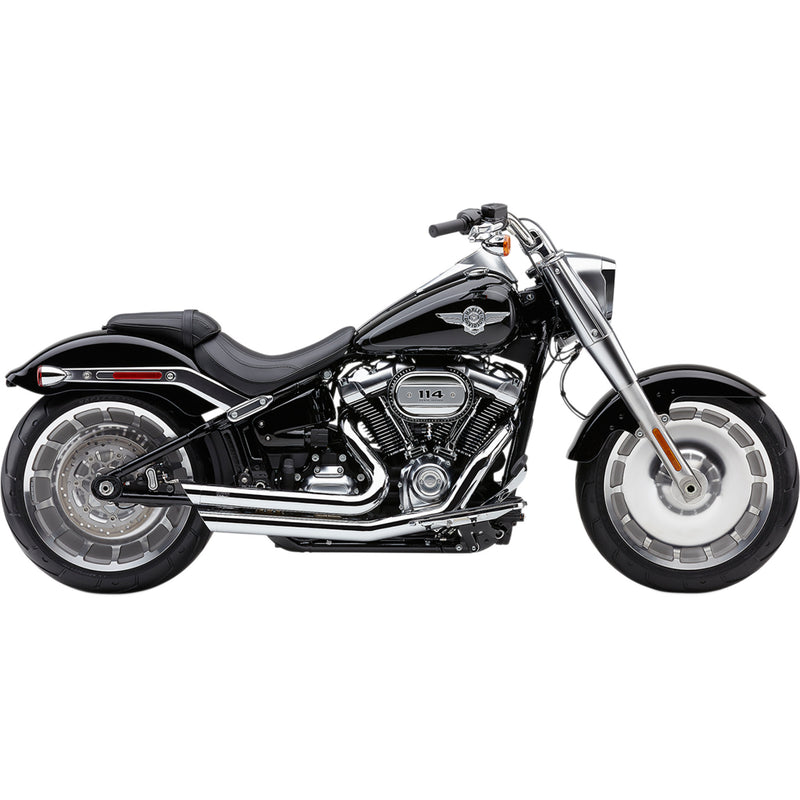 Cobra Speedster Slashdown 2-Into-2 Exhaust System - 6863 For Harley Softail 2018-2022