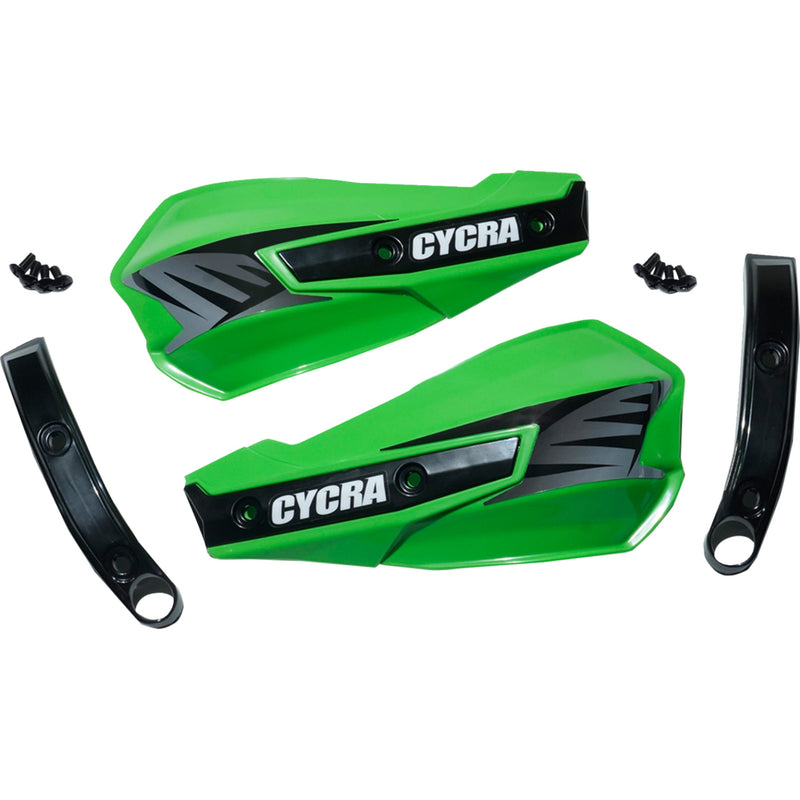 CYCRA 0635-2781  1CYC-1029-72 Replacement Vortex Handshields w/ Abrasion Guards green