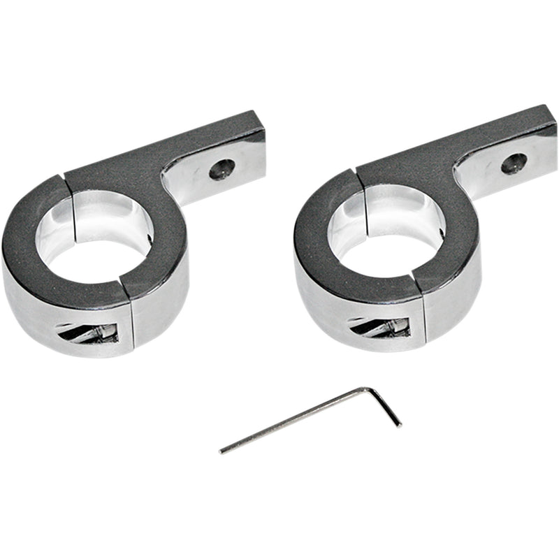 CUSTOM DYNAMICS 2040-2346 PB-125-C Mount Kit for 1-1/4" tube - chrome