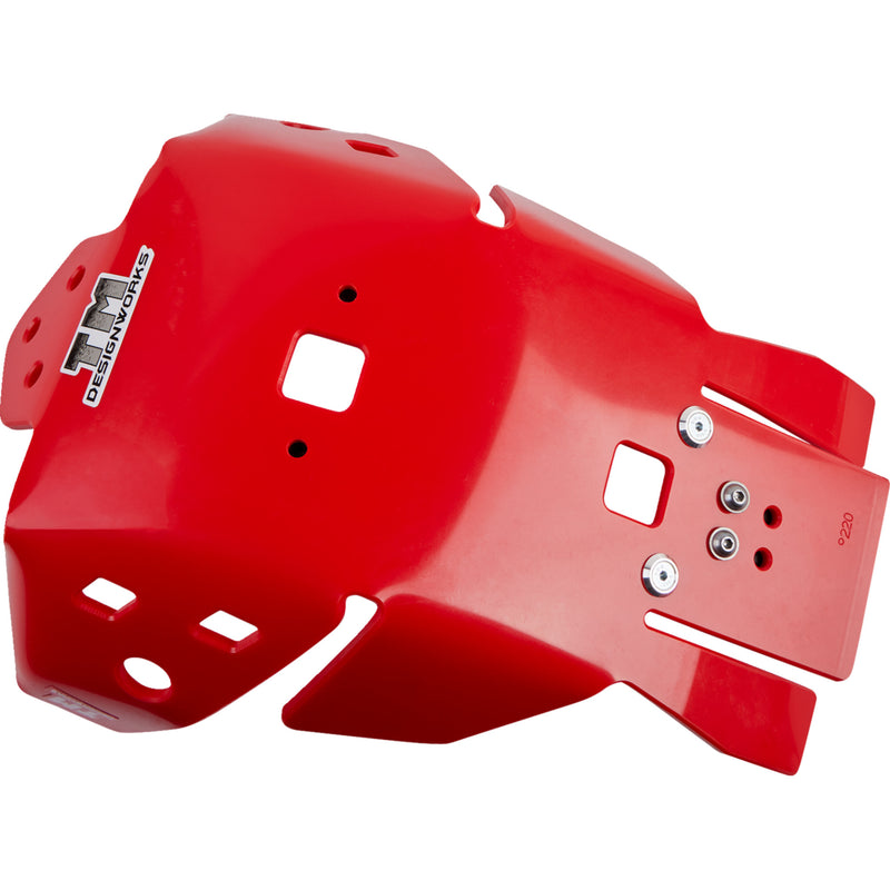 T.m. Designworks Skid Plate - HOMC-470-RD Honda CRF450R 2021-2023