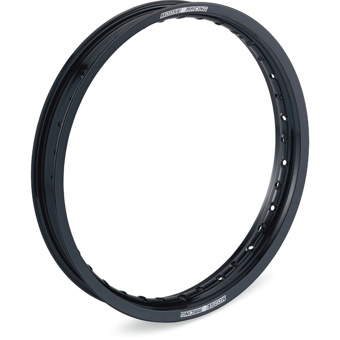 MOOSE OFFROAD 0210-0201 GH-21X160BK Aluminum Rim Rim - 36 Hole - Front - Black - 21x1.6