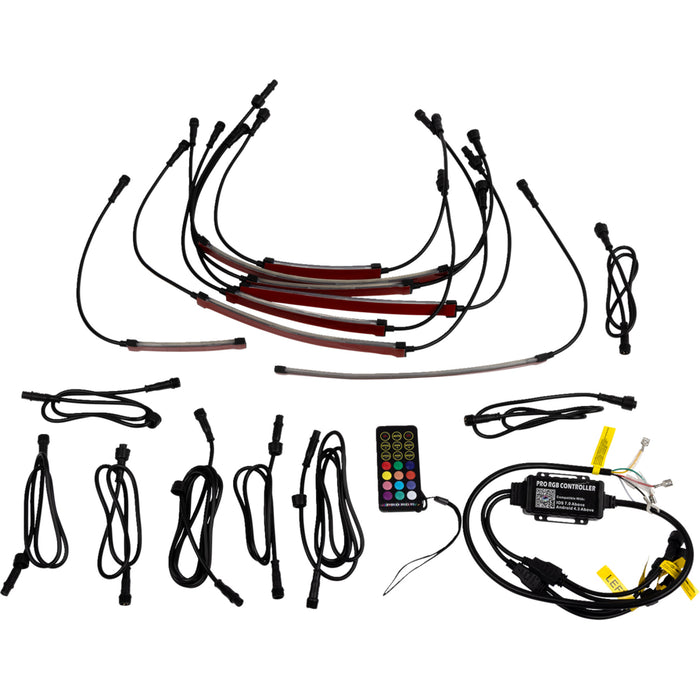 MOOSE OFFROAD 2040-3246 75-200-MSE Underglow Kit 8 pc