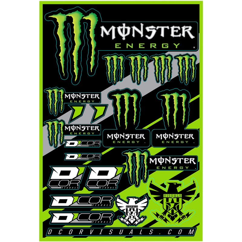 D'COR VISUALS 4320-2220 40-90-102 Decal Sheet monster