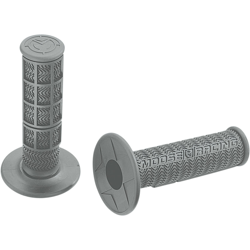 MOOSE OFFROAD 0630-0391 B01MXG Flange Style Stealth MX Grips Grips - Stealth - MX - Gray