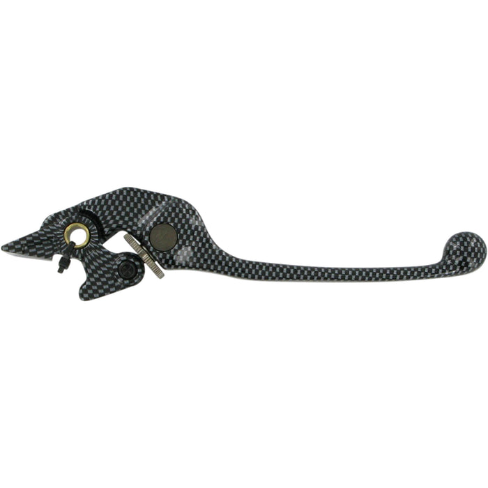 PARTS UNLIMITED 44-197CF Carbon Fiber Look Brake Lever Brake Lever - Carbon Fiber Look