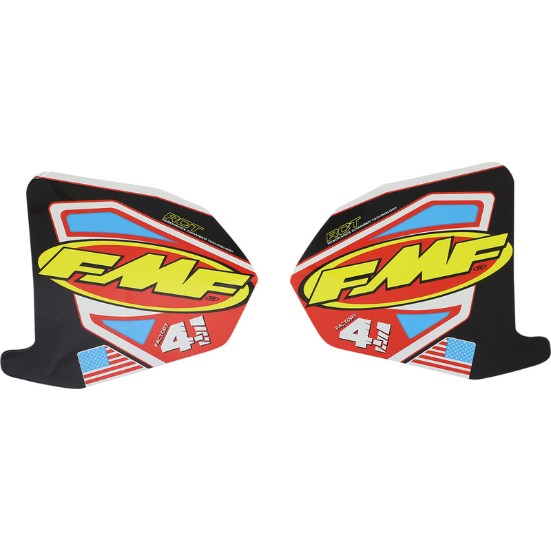 FMF 1860-2113 014851 FMF Exhaust Replacement Decal Exhaust Replacement Decal - Two Mini Wrap 4.1