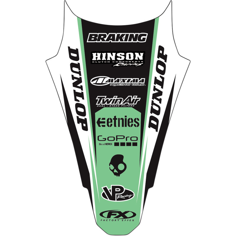 Factory Effex 2016 Graphic - 19-32126 Kawasaki KX 250 / KX 450 2009-2012