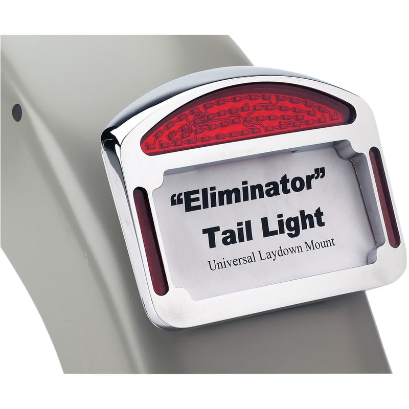 CYCLE VISIONS 2010-0335 CV-4817 Eliminator™ Taillight Taillight Eliminator - Universal - Chrome