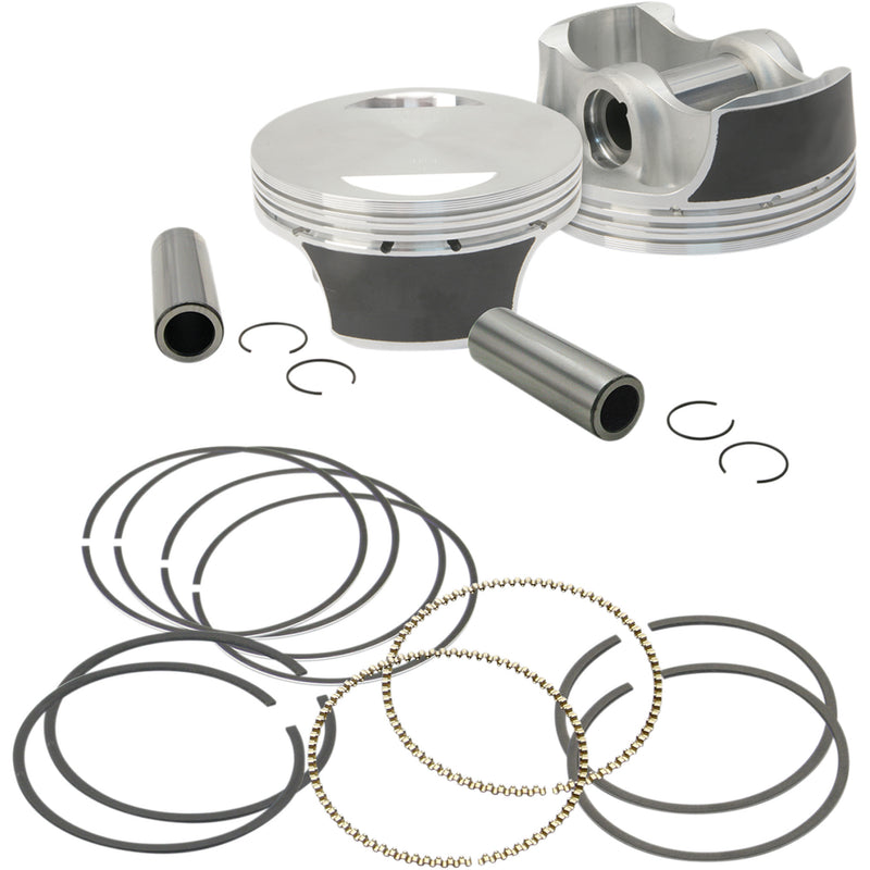 S&S Cycle Piston Kit - 106-3688 For Harley Motorcycles 1999-2016