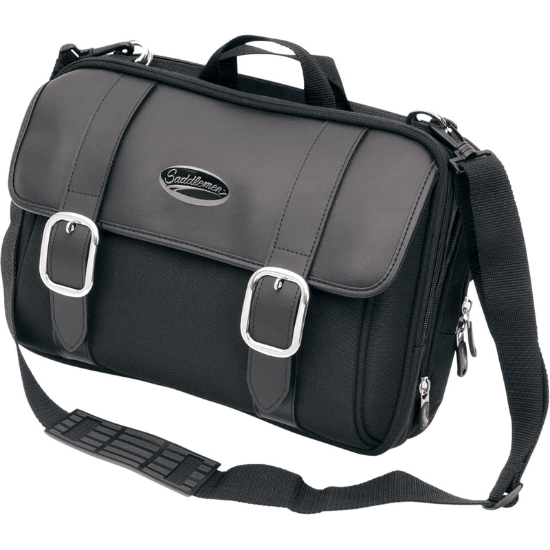 SADDLEMEN 3515-0086 EX000042 S3200DE Deluxe Sissy Bar Bag