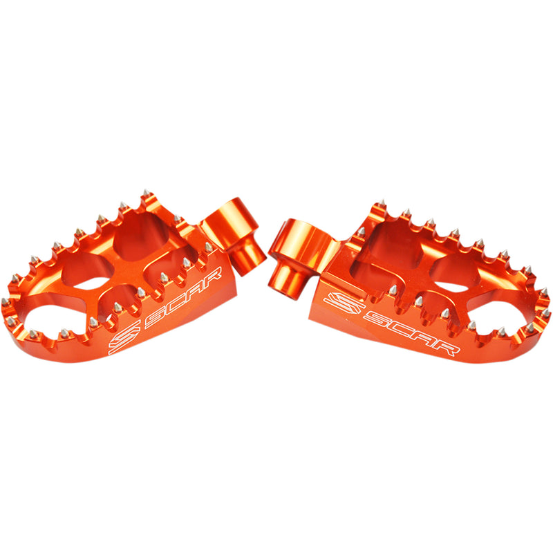 Scar Evolution Foot Pegs - S5585OR Husqvarna 701 Enduro / 701 Supermoto / Enduro 701 2016-2024