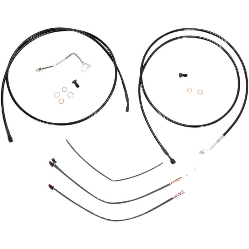 Burly Brand Complete Cable Kit - B30-1115 For Harley Touring 2014-2016