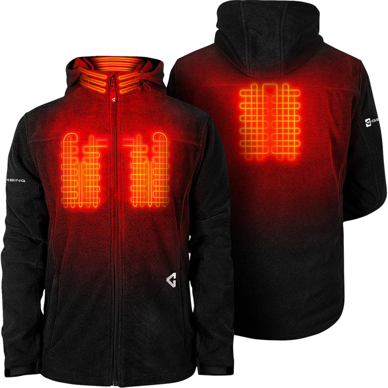 GERBING HEATED CLOTHING 7V Thermite Fleece Jacket 2.0 Black