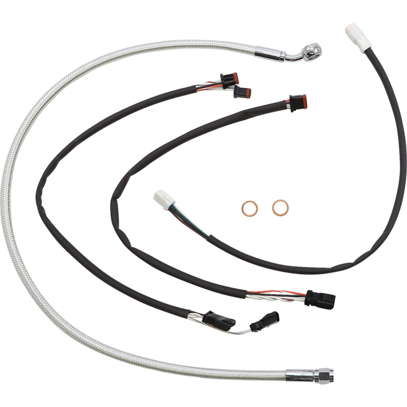 Magnum Shielding Cable Kit - 3871002 For Harley Road King 2021-2022
