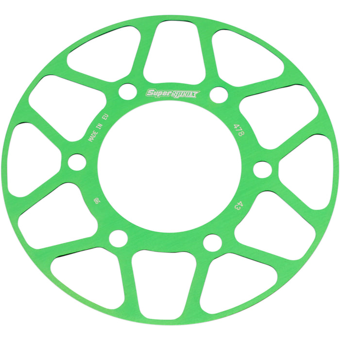SUPERSPROX 1210-2351 RACD-478-43-GRN Edge Sprocket Insert Edge Rear Sprocket Insert - Green - 43 Tooth