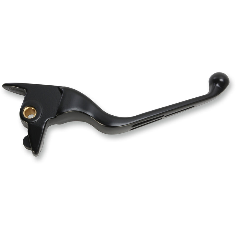 Drag Specialties Slotted Wide Blade Replacement Brake Lever Black For Harley Softail 2015-2022