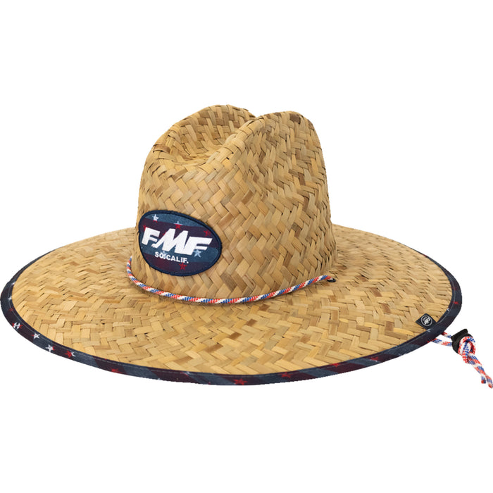 FMF 2501-4099 SU23193901 Straw Hat old glory  - natural - one size