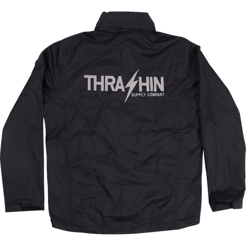 THRASHIN SUPPLY CO. Mission Waterproof Rain Jacket WP - Black