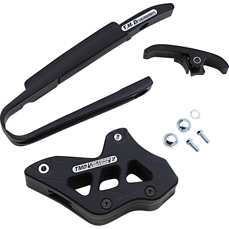T.m. Designworks Chain Guide And Slider Kit - KTM-230-BK KTM Dirt Bikes 2017-2023