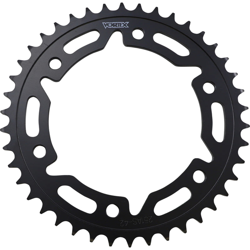 VORTEX 1210-0527 251AS-42 Steel Sprocket Steel Rear Sprocket - 42 Tooth - Honda