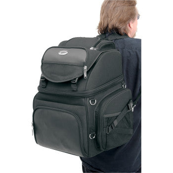 SADDLEMEN 3515-0107 EX000298 Backseat or Sissy Bar Bag - BR3400