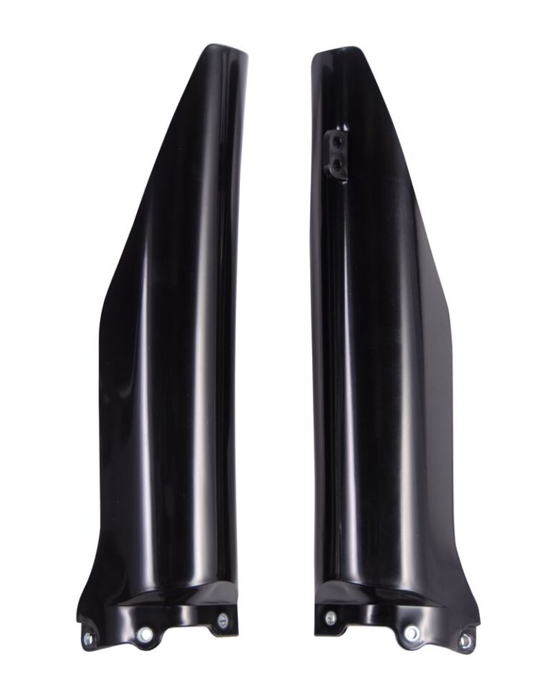Acerbis 2115000001 04-06 Kawasaki KX125/ KX250 Lower Fork Cover Set - Black - Photo - Primary
