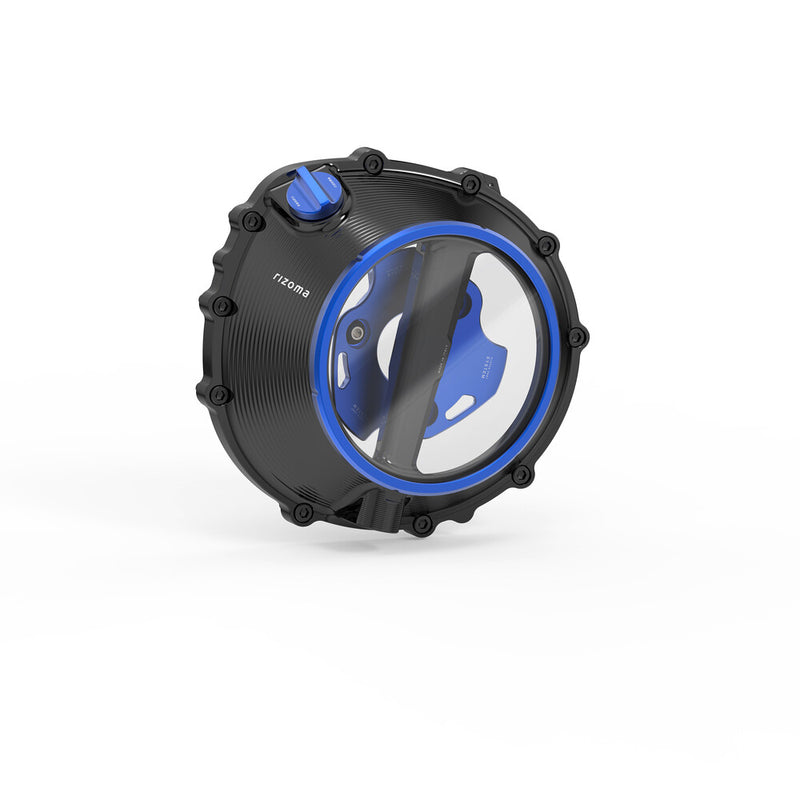 Rizoma 58-ZBW109B ZBW109B CLUTCH COVER BLACK/BLUE BMW